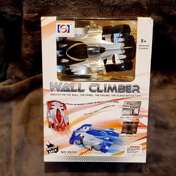 Lucky Boy Toys Lucky Boy Wall Climbing Remote Control Car Black